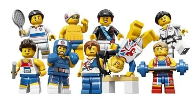 Buy LEGO Team GB Olympics Minifigures Complete Set. Mint Condition. Very Rare • 90£