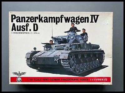 Buy Bandai WWII Panzerkampfwagen IV Ausf.D 1:48 Model Kit • 56.95£