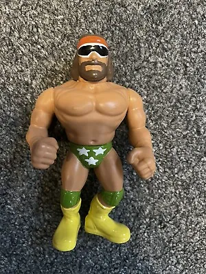 Buy Wwf Hasbro Macho Man Green Trunks Jc Penney Wrestling Figure Custom 90s • 30£