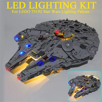 Buy LED Light Kit For LEGOs Millennium Falcon 75192 With Instruction • 29.95£