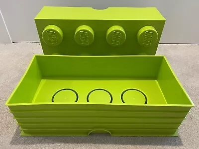 Buy Green Large 8 Studded Lego Stackable Storage Box • 22.49£