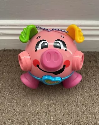 Buy Fisher Price Vintage Bounce And Giggle Pig Toy • 18£