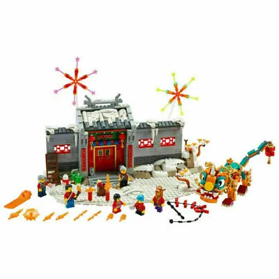 Buy LEGO Seasonal: Story Of Nian (80106) From The Chinese Festival Line Retired Set  • 25£