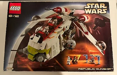 Buy Lego Star Wars Republic Gunship 7163 100% Complete All Figures • 475£