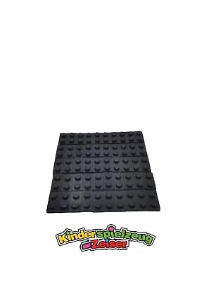 Buy LEGO 50 X Base-Plate Building Plate Ground Plate Black Basic Plate 3023 • 3.08£