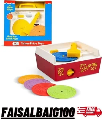 Buy Fisher Price Classic Record Player Music Box Toy • 34.50£