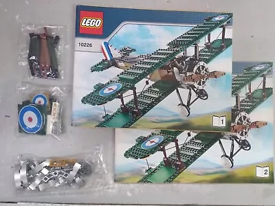 Buy LEGO 10226 Sopwith Camel INSTRUCTIONS ONLY Plus Some Parts With Stickers USED • 15£