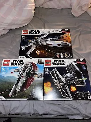 Buy LEGO Star Wars X-Wing Fighter  75301 Tie Fighter 75300 Slave 1 75312 ALL BNIB • 225£