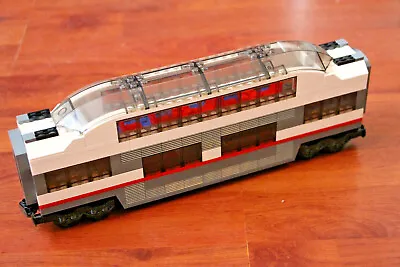 Buy Custom Built Lego Passenger Train Sleeper Observation Carriage For Set 60051 Etc • 69.99£