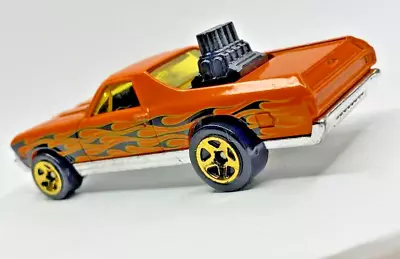 Buy Hot Wheels '68 Chevy El Camino Pickup Truck Orange 2014 ✰✰Nr-Mint✰✰ • 4.86£
