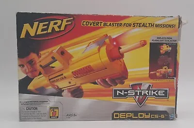 Buy Nerf Gun N Strike Deploy CS-6 Battery Operated Flashlight Dart Blaster Toy Gun • 16.63£