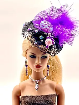 Buy Jewelry Set For 12  Dolls Barbie, Fashion Royalty Nuface, Poppy Parker, Integrity • 15.36£