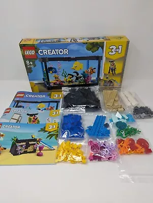 Buy LEGO 31122 Creator 3 In 1 Fish Tank - 100% Complete With Box & Instructions • 45£