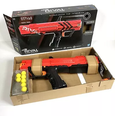 Buy Nerf Rival Apollo XV-700 Team Red Spring Action Blaster Summer Age 14+ NEW • 14.99£