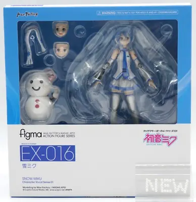Buy Snow Miku Hatsune 2014 Figma EX-016 Vocaloid Figure Max Factory 2014 From Japan • 79.10£
