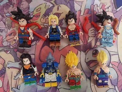 Buy Custom Design 8 Minifig DragonBall Set With Android 17 And 18 • 40£