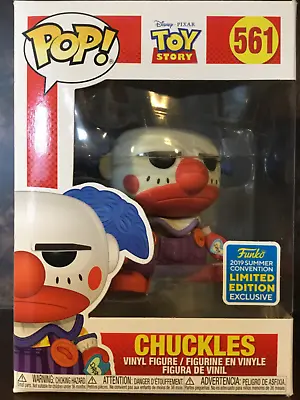 Buy Funko POP! Figure, Toy Story, Chuckles, #561, 2019 SCE Limited Edition, VAULTED  • 15£