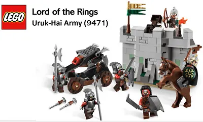 Buy Lego Lord Of The Rings 9471 Uruk-Hai Army 100% Complete • 100£