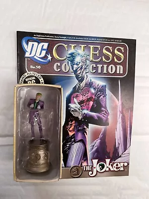 Buy Dc Comics Chess Figure Collection Issue 50 The Joker Eaglemoss Model & Magazine • 9.99£