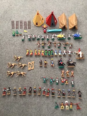 Buy JOB LOT Vintage 70s Timpo Toy Soldiers Indians,Arabs, Knights, Mexicans Etc • 85£