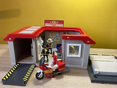 Buy Playmobil Take Along Fire Station 5663, Preowned • 20£