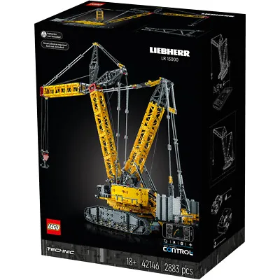 Buy LEGO TECHNIC Crane Liebherr LR 13000 Crawler Set 42146 • 580.10£