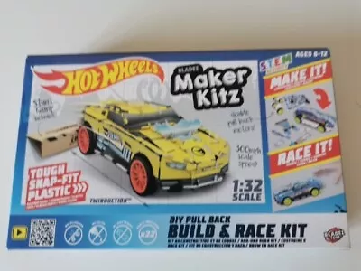 Buy Hot Wheels Bladez Maker Kitz 1:32 Scale Build & Race Kit Pull Back Power • 0.99£