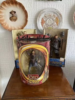 Buy Three Lord Of The Rings Boxed Figures - Gimli , Legolas & Aragorn • 20£
