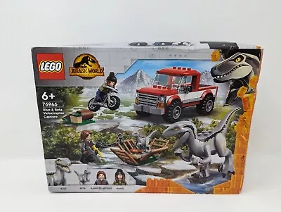 Buy LEGO 76946 Jurassic World Blue & Beta Velociraptor Capture - New & Sealed • 19.95£