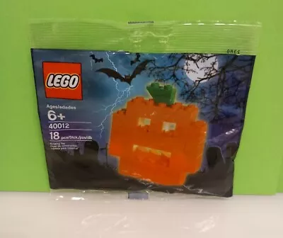Buy 🟢 LEGO 40012 Seasonal Halloween Pumpkin 🎃 Polybag Brand New • 7.25£