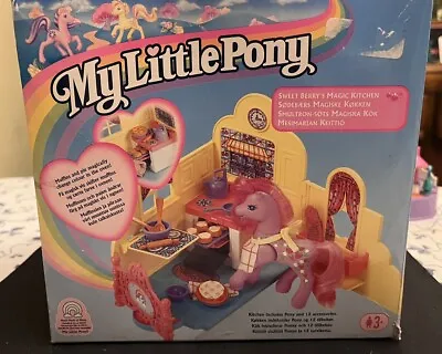 Buy My Little Pony G2 Vintage 1990s Sweet Berry’s Magic Kitchen Play Set VGC • 40£