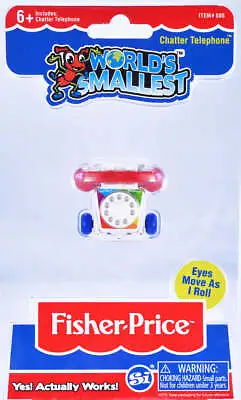 Buy World's Smallest | Fisher-Price | Chatter Phone • 14.99£