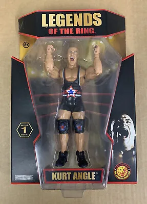 Buy Legends Of The Ring Series 1 Kurt Angle Bnib Wwe Wwf Tna Njpw Hasbro • 49.99£