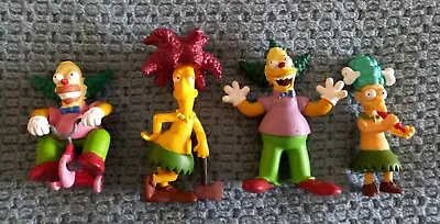 Buy Greetings From Springfield The Simpsons 4 Figures Krusty Sideshow Bob Mel 2007 • 12.95£