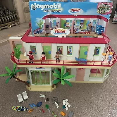 Buy Playmobil Large Summer Fun Hotel Vintage Set 5265 With Box • 40£