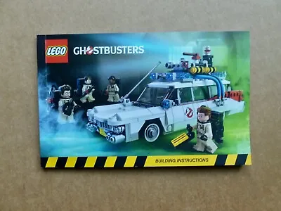 Buy Lego 21108 Ideas - Ghostbusters - Instruction Manual - No Bricks • 7.99£
