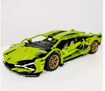 Buy Lamborghini Sian  Building Blocks Technical Car 1280 Pcs No Box    ~~~~~~~~ • 12.99£