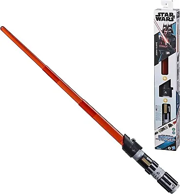 Buy Star Wars Lightsaber Forge Darth Vader Electronic Extendable Red Lightsaber Toy, • 24.99£