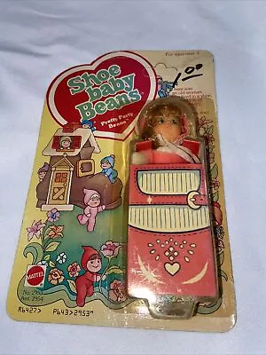 Buy Shoe Baby Beans Doll Mattel Vintage In Original Package 1978 Pretty Party Beans • 21.36£