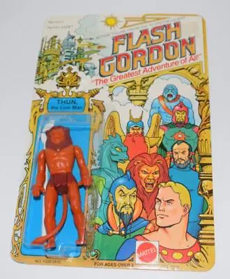 Buy Flash Gordon THUN Figure SEALED MINT ON CARD- 1979 Mattel- (MSK49) • 270.51£
