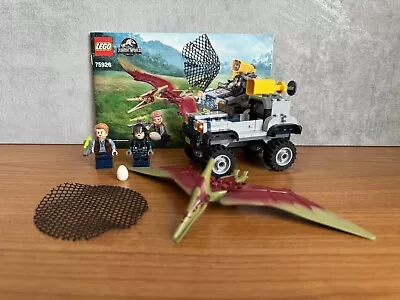 Buy LEGO Jurassic World: Pteranodon Chase (75926) 100% Complete With Manual • 12£