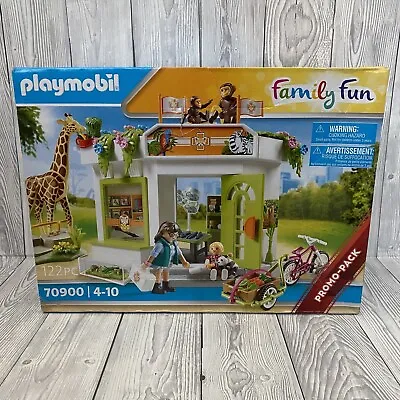 Buy Playmobil 70900 Family Fun Zoo Veterinary Practice Playset - 122pc • 14£