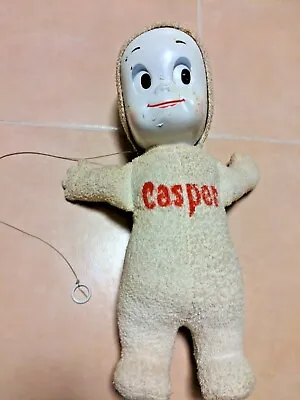 Buy Vtg 1960s MATTEL Casper The Friendly Ghost Talking Doll Pull String 15” Harvey • 85.18£