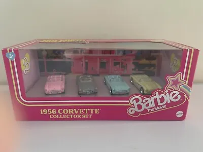 Buy Barbie The Movie 1956 Corvette Hot Wheels Collector Set BNIB NRFB • 34.99£