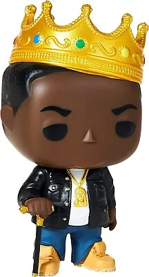 Buy FUNKO POP The Notorious B.I.G. Vinyl Figure : With Crown #77 • 18.84£
