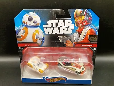 Buy Hot Wheels Star Wars BB-8 And Poe Dameron (B47) • 4.99£