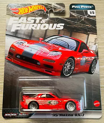 Buy Hot Wheels '95 Mazda RX-7 1:64 Full Force GJR76 The Fast And The Furious • 29.95£