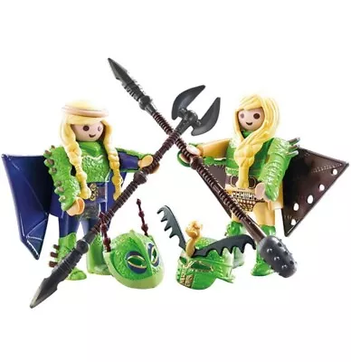 Buy Playmobil Dragons Ruffnut And Tuffnut With Flight Suit 70042 Playset Figures Toy • 6.99£