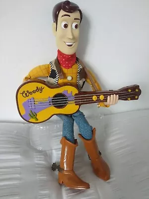 Buy Toy Story 2 Strummin' Singin' Woody Cowboy Toy Mattel Disney Pixar 1999 Working • 26.50£