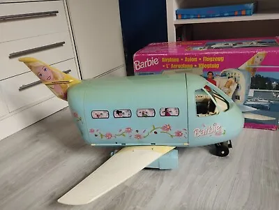Buy 1999 Barbie Airplane With BOX • 51.39£